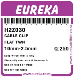 H2Z030 - Cable Clip Flat -H2Z030_label_T